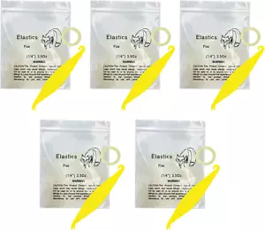 1/4 Inch Orthodontic Elastic Rubber Bands, 500 Pack Medium 3.5 Ounce Rubberba... - Picture 1 of 15