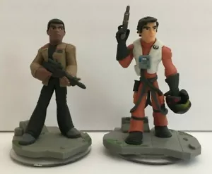 Disney Infinity 3.0 Finn & Poe Dameron Star Wars 2 Figures Xbox One PS4 - Picture 1 of 1