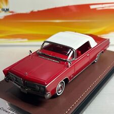 1/43 GLM 1964 Imperial Crown Convertible Closed top Red GLM133002