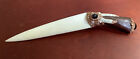 Native American White Blade Knife Beautifully Desinged And Hand Made