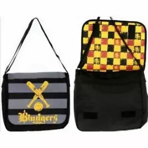 Clearance! GENUINE HARRY POTTER BLUDGERS CANVAS MESSENGER / BOOK / LAPTOP BAG - Picture 1 of 1