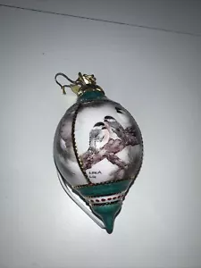 The Bradford Editions LENA LIU Ornament NATURE'S POETRY Heirloom Porcelain - Picture 1 of 7