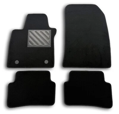 MTC AUTOMOTIVE Tappetini per Renault Clio IV dal 2012-2019 , Antiscivolo, battitacco in gomma