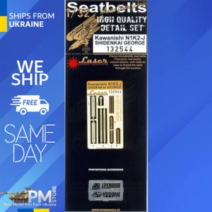HGW 132544 1/32 Seatbelts for N1K2-J Shiden Kai George Accessories kit - Picture 1 of 3