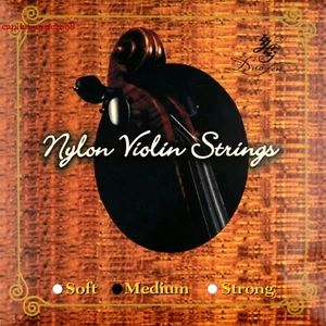 2 Sets Nylon violin Strings Perlon Core Duofen Brand For violins (1/8''-4/4'') - Picture 1 of 2