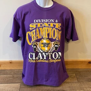 Vintage 1996 Men’s Clayton Volleyball T-Shirt XL - Picture 1 of 8