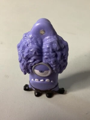 McDonalds Happy Meal Toy 2013 Purple Giggling Evil Minion Despicable Me - Image 1 of 4