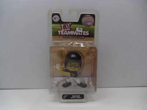 Miami Marlins Lil Teammate Batter Action Figure NIB Cover