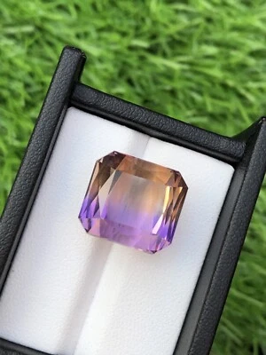 27.30ct Natural Ametrine One of a kind Cut Gem Nice Color & Luster from Bolivia - Image 1 of 2