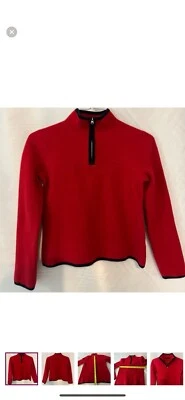 Jenni Kayne Half Zip Cashmere Sweatshirt Size S - Image 1 of 4