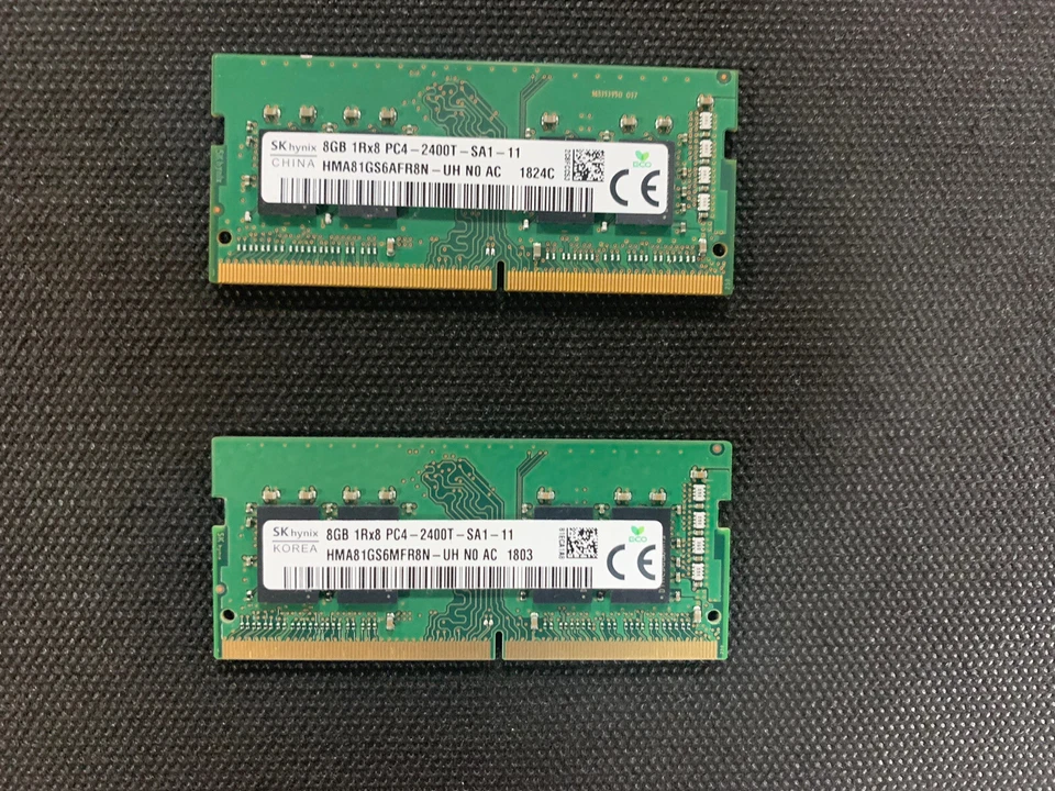 SK Hynix 16GB  (2x 8GB) PC4-2400T DDR4 Memory for Laptop - Image 1 of 1