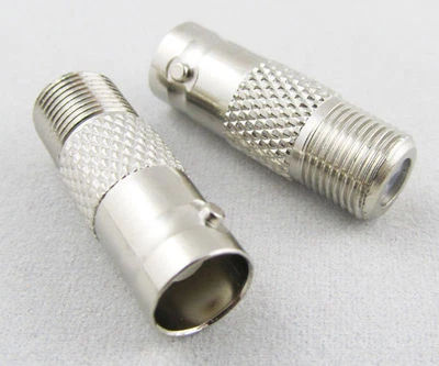 TV PAL Adapter Connector F type F Female Jack to Bnc Female Jack 1pcs - Image 1 of 2