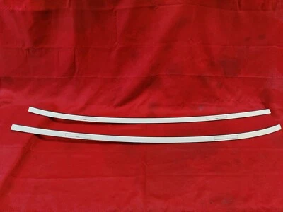 14-19 BMW 428 430 435 440 F32 RIEL DE TECHO IZQUIERDO Y DERECHO MOLDURA CUBIERTA BLANCA Foto 1 de 4