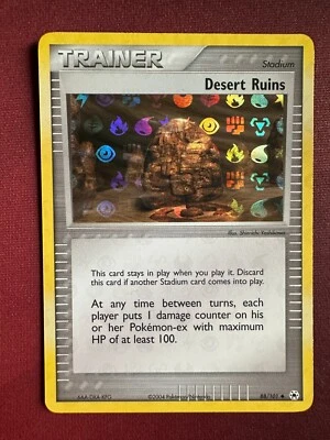 DESERT RUINS 88/101 EX Hidden Legends REVERSE HOLO RH Pokemon TCG card NM+/MINT - Image 1 of 3