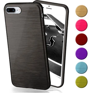 Hülle für iPhone 8 Plus/iPhone 7 Plus Case Cover Silikon Schutzhülle TPU Brushed - Afbeelding 1 van 22