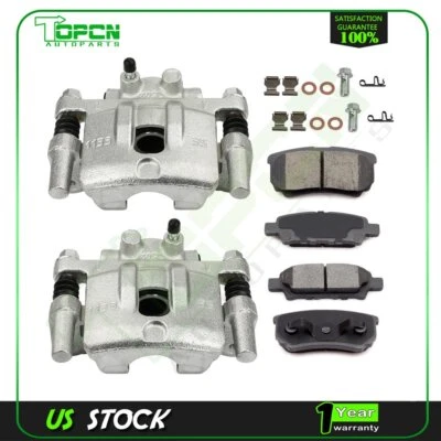 Pinzas de freno traseras pastillas de cerámica para Chrysler Sebring Dodge Avenger Jeep Compass Foto 1 de 4