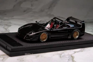 Top Marques1:43BlackFerrari F40 LM Barchetta Beurlys 1987 Diecast Car Collection - Picture 1 of 2