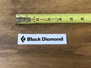 Black Diamond Klettern Logo Aufkleber/Aufkleber Klettern Outdoor Ski ca. 4" - Bild 1 von 1