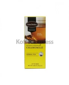 Té de hierbas Farmer Brothers Premium, manzanilla, caja de 25 quilates - Imagen 1 de 3