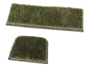 Traditional Bow ARROW REST - GREEN SUPER HAIR RUG - Recurve Longbow - DURABLE - Picture 1 of 4