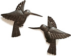 Kolibris, 2er Set, naturinspirierte kleine wandhängende Ziervögel, Fa