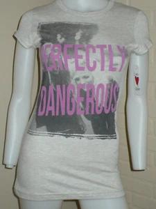 NEW! LOVE ROCKS T-SHIRT PERFECTLY DANGEROUS GIRL XS - Picture 1 of 2