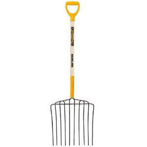 True Temper 1829500 10-Tine Bedding Fork with Hardwood Handle - Picture 1 of 1