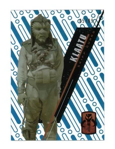 2016 Topps Star Wars High Tek BLUE RAINBOW FOIL PARALLEL SW-47 KLAATU 05/99 - Picture 1 of 2