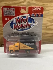 DELIVERY TRUCK INTERNATIONAL R-190 B &O RR 1:87 / HO SCALE MINI METALS DIE CAST - Picture 1 of 4