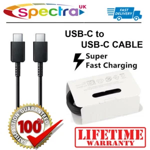 USB-C auf USB-C Schnellladegerät PD 100W Dual Typ C Ladedaten Sync USB Kabel - Bild 1 von 4