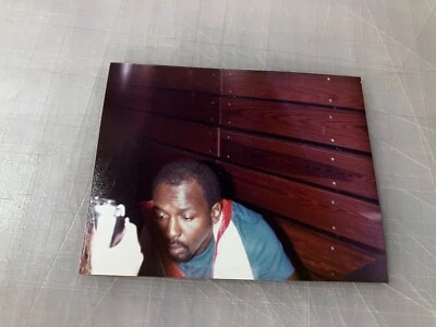 Vintage Philadelphia 76ers Moses Malone Type 1 Original 4x6 Photo - Image 1 of 2