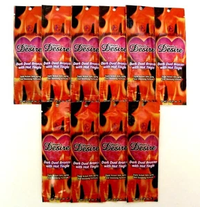 AUSTRALIAN GOLD "HEART'S DESIRE" HOT BRONZER TAN LOTION - 10-.67Z PKTS - $80. RV - Picture 1 of 2