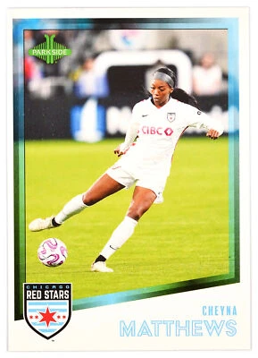 CHEYNA MATTHEWS - 2023 Parkside NWSL Collection #238 Chicago Red Stars - Image 1 of 2