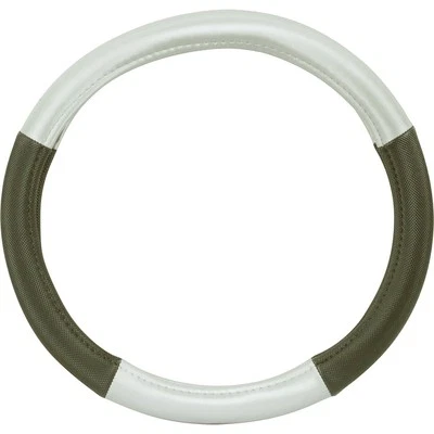 Lenkrad Bezug Lenkradschoner Alu Optik von Richter für Lenkräder 37-39 cm B-Ware - Bild 1 von 4