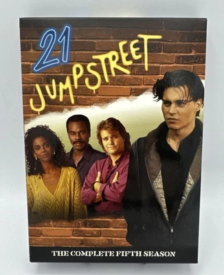 21 Jump Street - The Complete Fifth Season (DVD, 2006, 6-Disc Set) Season 5 - Imagem 1 de 2