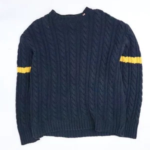 Polo Jeans Ralph Lauren Cable Grueso Tejido Suéter Talla XL - Imagen 1 de 9