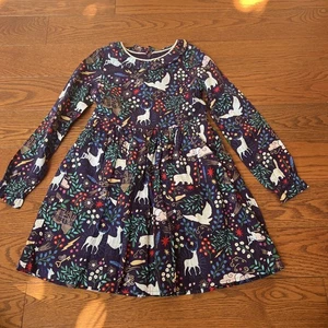 VHTF New Mini Boden Girls 7-8 Harry Potter Forbidden Forest Mystical Lined Dress - Picture 1 of 8