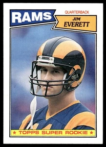 1987 Topps Jim Everett RC Los Angeles Rams #145 - Bild 1 von 2