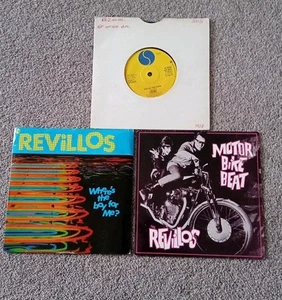 THE REZILLOS / REVILLOS - TOP OF THE POPS, MOTOR BIKE BEAT & WHERE'S THE BOY FOR - Picture 1 of 4