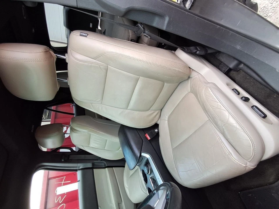 2014 Ford Explorer Front Driver Seat Belt Retractor Tan Used No Buckle Foto 1 de 4