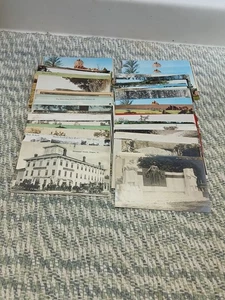 80- 1906-1970's Mixed Lot Postcards Post Card Oregon Illinois - Picture 1 of 24