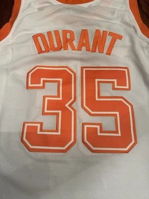 БЕЛАЯ ФУТБОЛКА TEXAS LONGHORNS РЕТРО КЕВИН ДЮРАНТ РАЗМЕР XL - Изображение 1 из 4