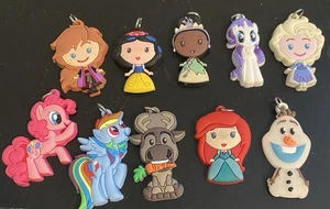 Disney Prinzessin und mein kleines Pony Schlüsselanhänger Charms 10 Stück - Bild 1 von 1