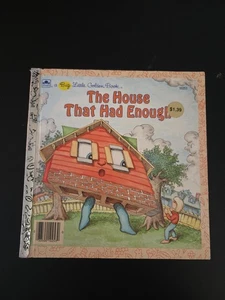 THE HOUSE THAT HAD ENOUGH - A bIg Little Golden Book#10253 ~ c1986 ED. "E" - Picture 1 of 7