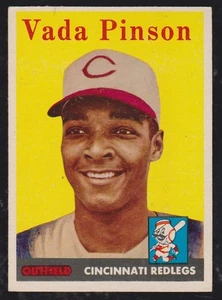 1958 TOPPS BASEBALL #420 VADA PINSON ROOKIE NM **** FREE SHIPPING **** - Picture 1 of 1