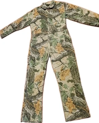 LIBERTY Coveralls Men's M REG REALTREE CAMO USA  MADE Hunting Vintage Jumpsuit - Image 1 of 4