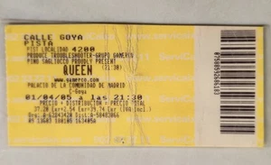 ENTRADA CONCIERTO QUEEN 01/04/05 MADRID - Imagen 1 de 2