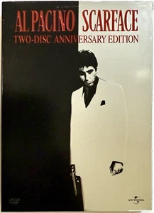 Scarface Anniversary Edition DVD 2 Disc Set Very Good w Slipcover Pacino DiPalma - Picture 1 of 9