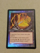 MTG Onslaught Forgotten Cave foil