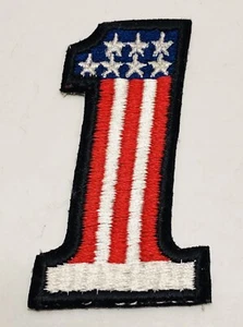 Vintage Harley Davidson No. 1 Patch Original 1960s-70s Era Unmarked - Picture 1 of 4